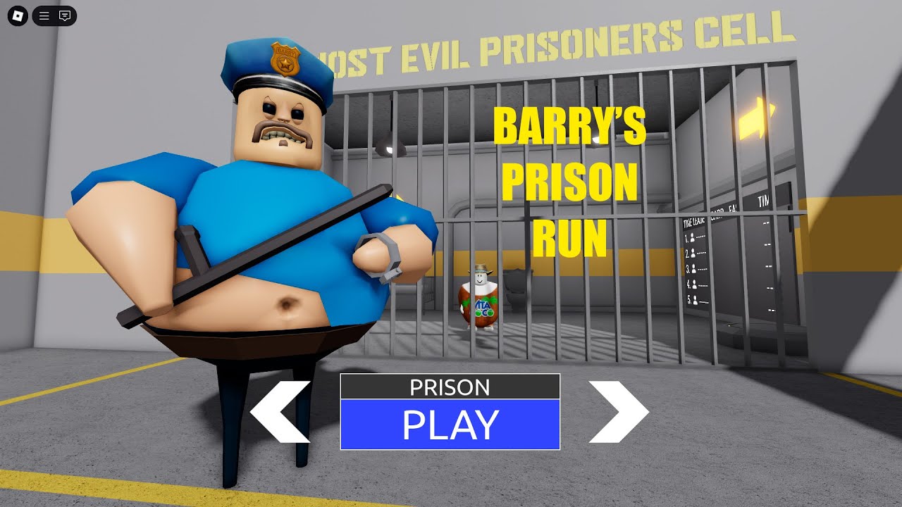 EASY MODE BARRY'S PRISON RUN! (OBBY) Roblox Gameplay Walkthrough