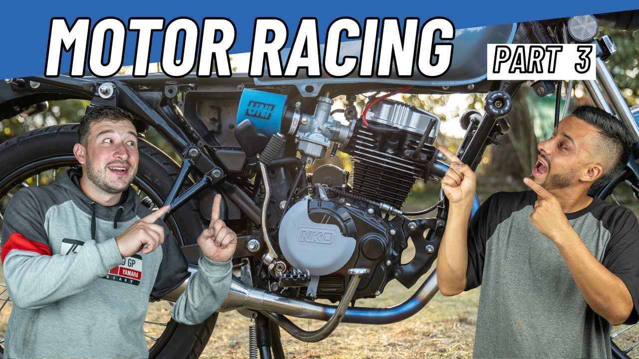 De 125 a 150 cc La Poderosa AKT NKD Restauración Parte 3