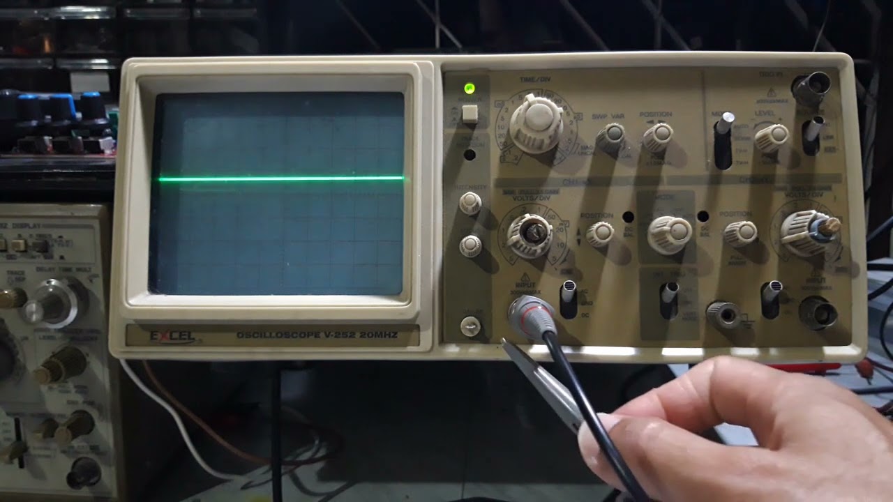 Belajar Kalibrasi Osiloskop Analog