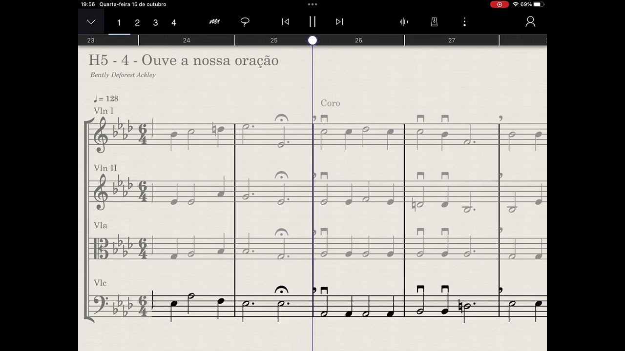 Ouve a nossa oração - Hinário 5 | Baixo