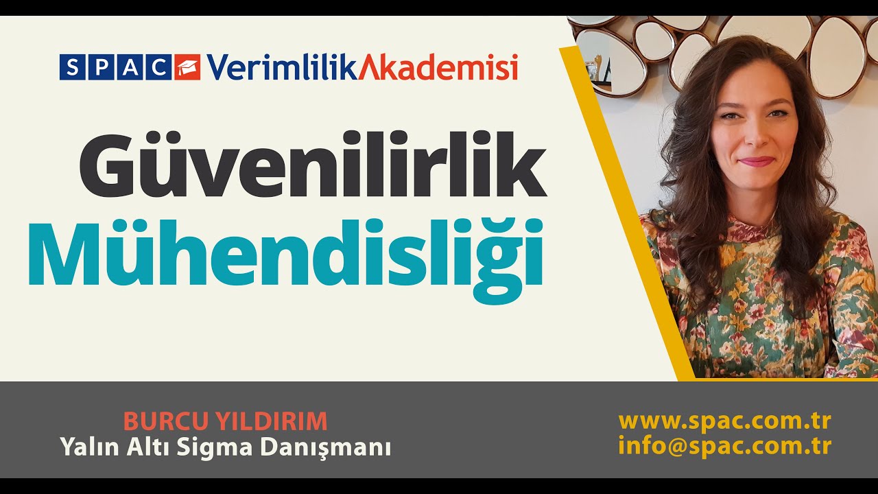 Güvenirlik Mühendisliği - Burcu Yıldırım