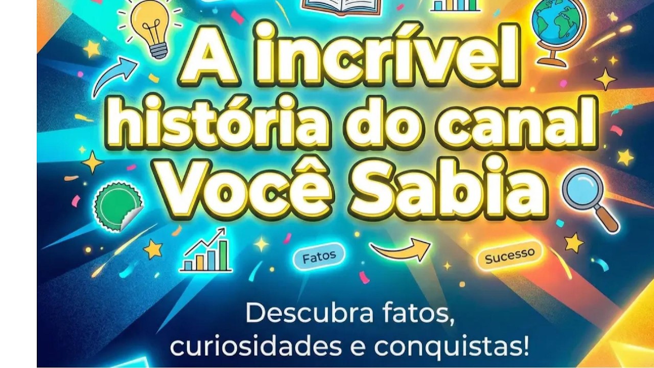 Conheça a historia incrível do canal ``Voce Sabia ? ´´