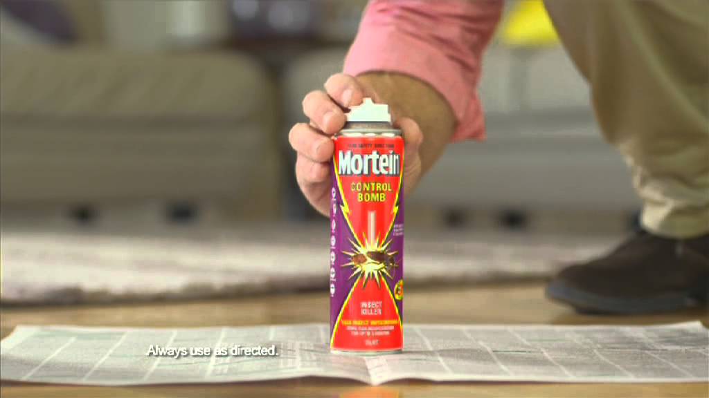 Mortein Control Bombs with Nigel Ruck - How to video - Australia 2012