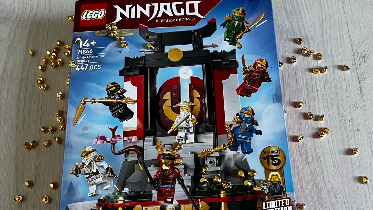 Lego 71866 Ninja Character Display: Celebrating 15 Years of Ninjago