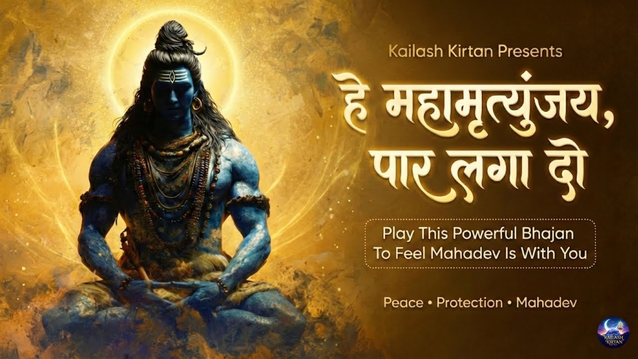 हे महामृत्युंजय 🌟 Hey Mahamrityunjaya | Play This For Health, Protection & Long Life #shivbhajan