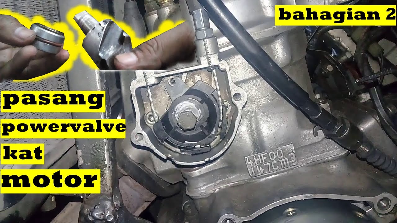 pasang powervalve kat motor - part 2 #23