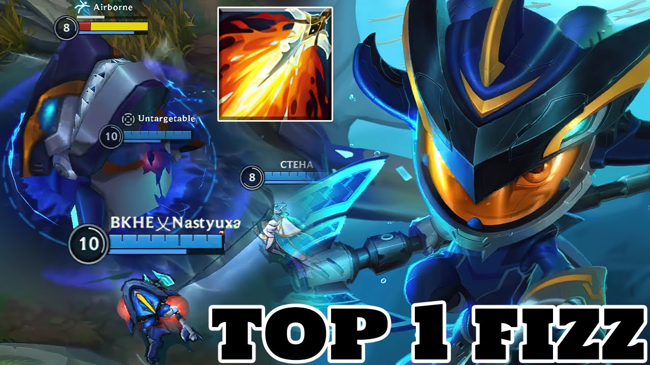 Wild Rift Fizz - Top 1 Fizz Gameplay Rank Grandmaster