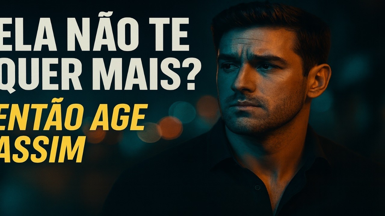 Ela Não Te Quer Mais? Aja Assim