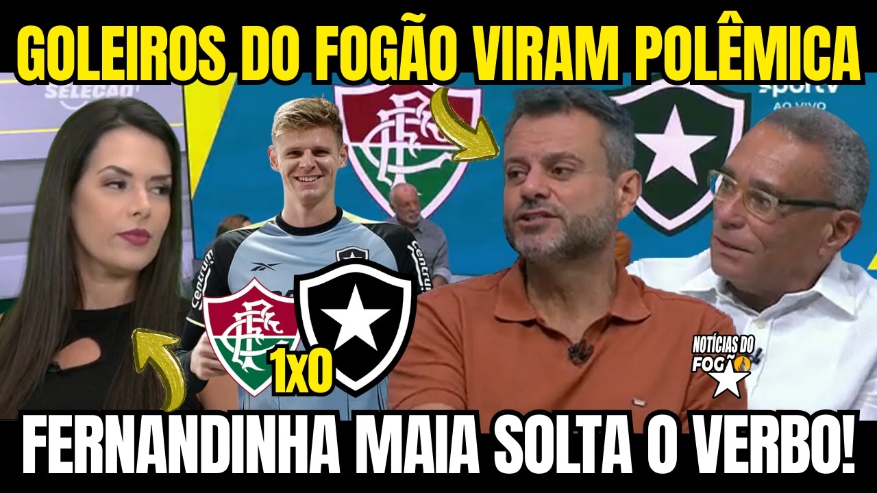 MÍDIA DISCUTE CRISE DE GOLEIROS DO BOTAFOGO! NETO OU LÉO LINCK? RAUL SERIA A MELHOR OPÇÃO PRO GOL?