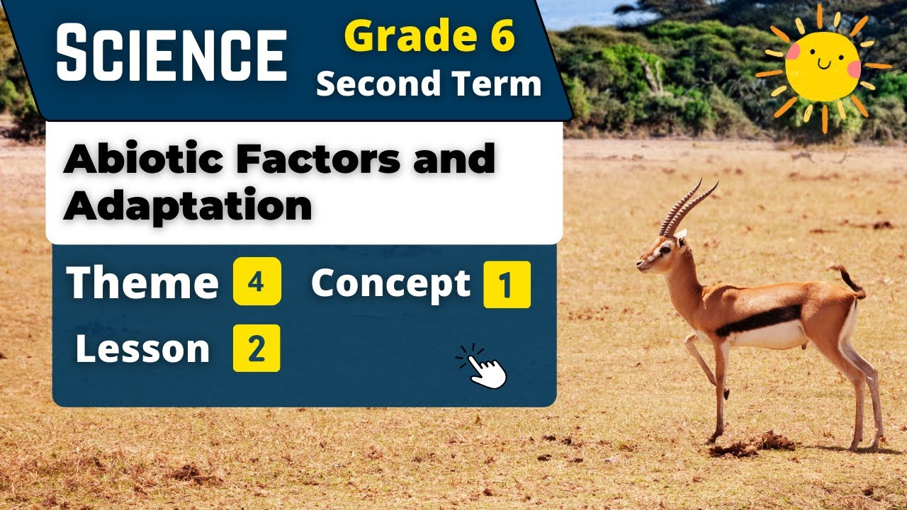 Abiotic Factors and Adaptation | Grade 6 | Unit 4 - Concept 1 - Lesson 2 | Science