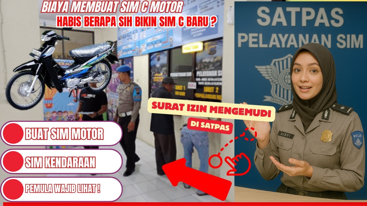 Biaya Membuat SIM C Motor