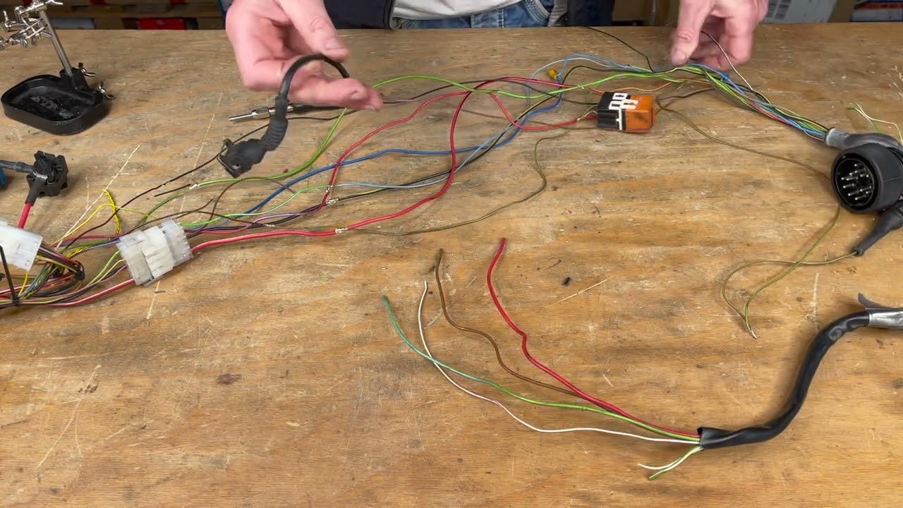 M52tü Elektrische Anschaltung, Adapterkabelbaum für BMW E30