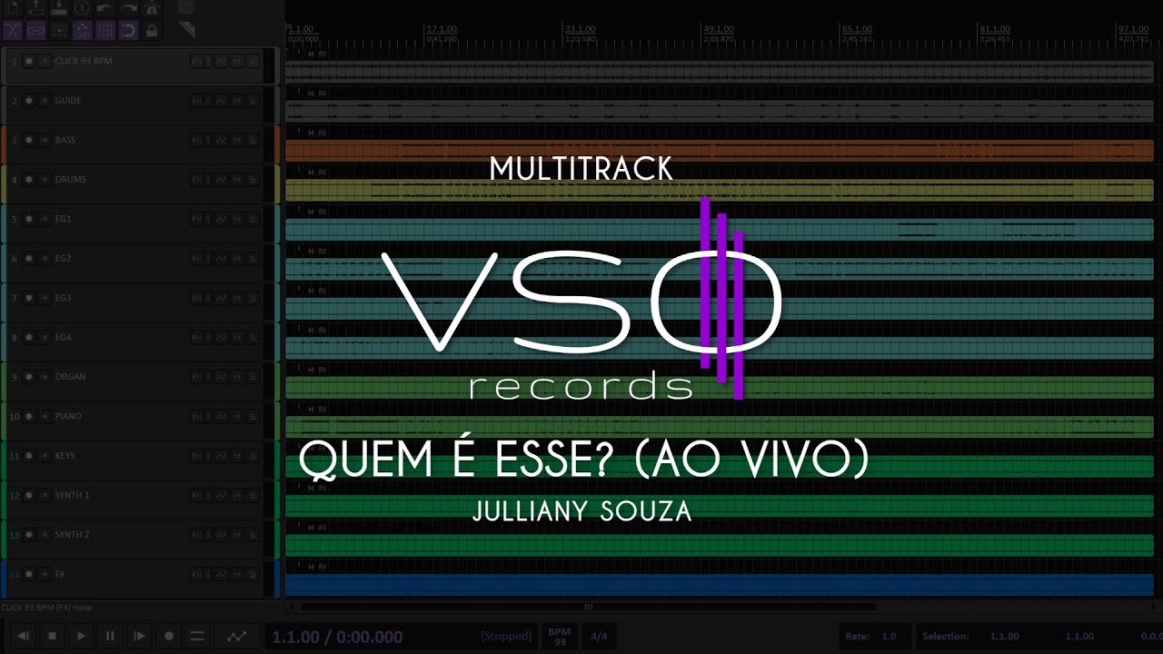 MULTITRACK - Quem &Eacute; Esse? (Ao Vivo) - Julliany Souza