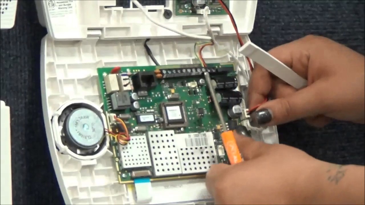 My Alarm Center – How to Change  the Backup Battery in a Honeywell Lynx Security Panel