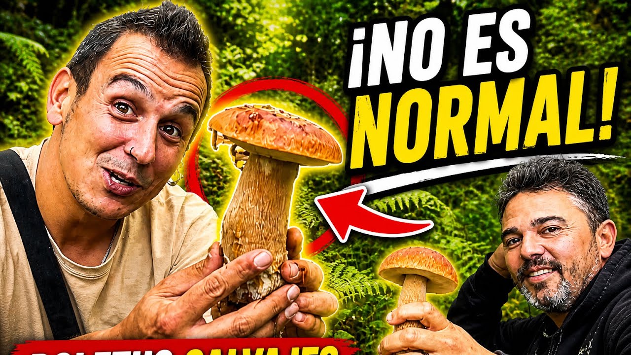 NO ES NORMAL EN MAYO!!BROTADA DE BOLETUS ( 5 mayo 2026 )