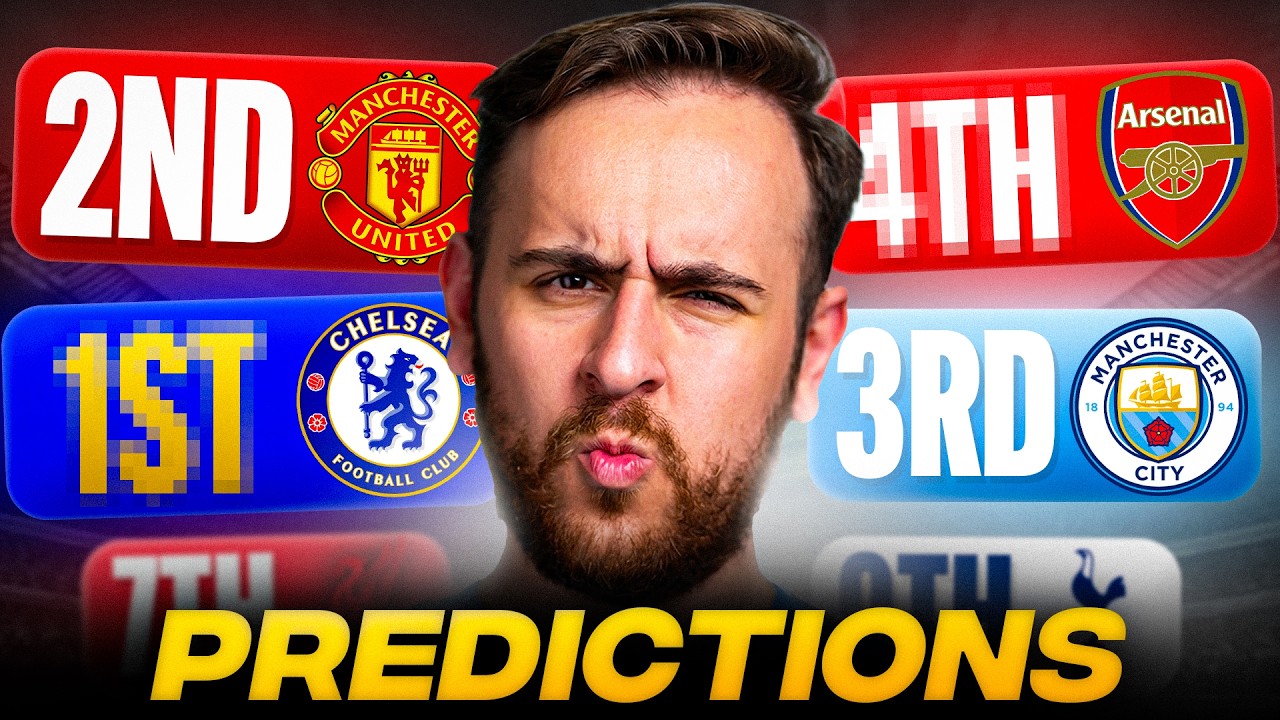 OUR PREMIER LEAGUE PREDICTIONS!