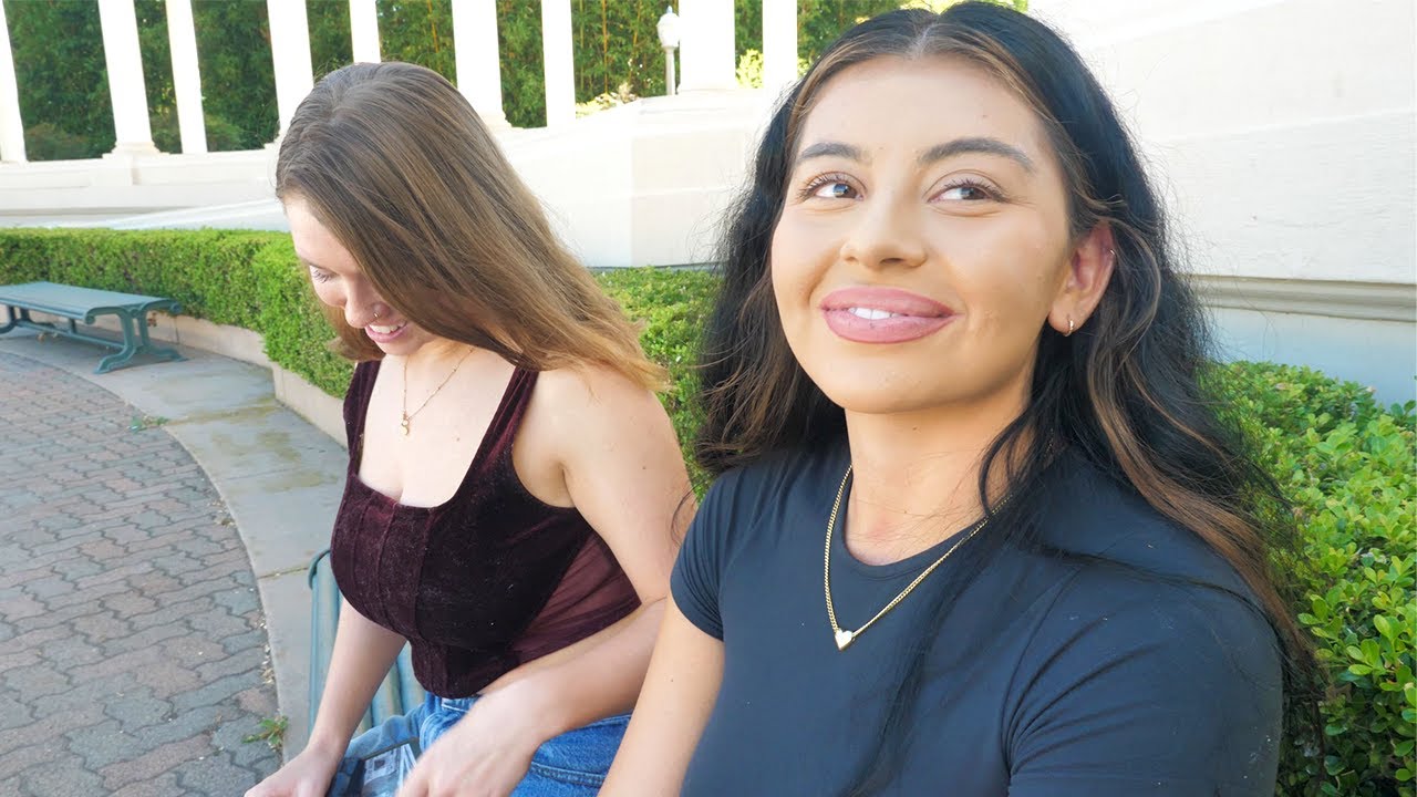 Two Friends Show Their Feet.