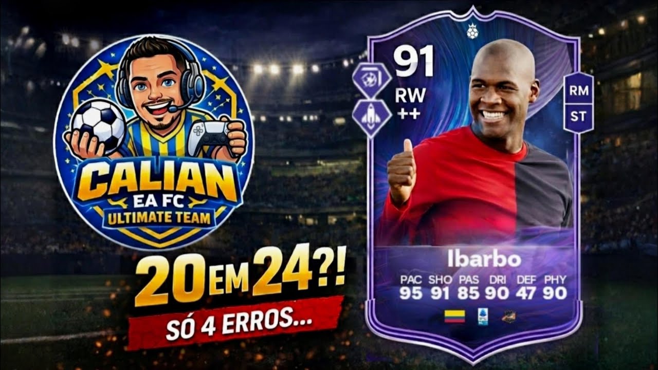⚽ Jornada Pelo Ibarbo Começou... A Pressão é Real😱🔥