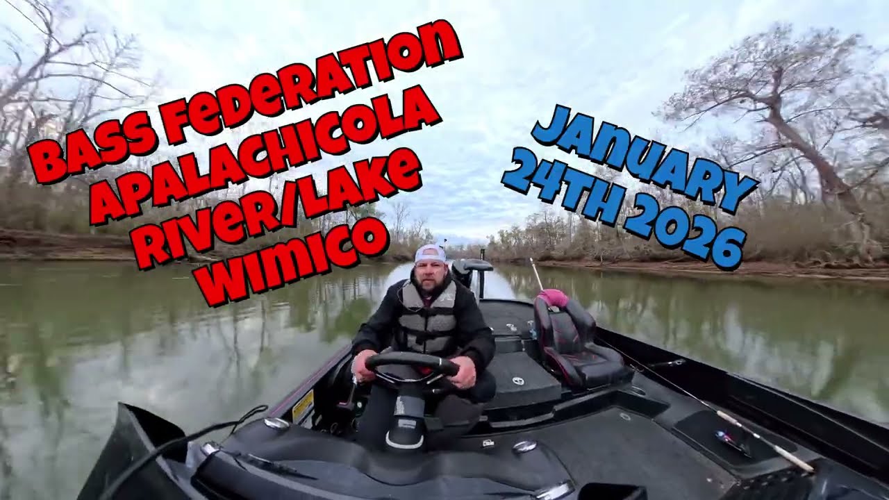 Apalachicola River/Lake Wimico Bass Federation Tournament 1-24-2026