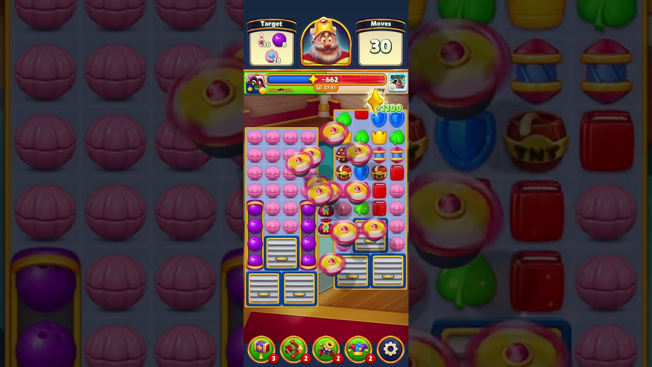 Royal match 12460 to 12469 levels Game play Wellcome back Rewards Lava quest challenge 