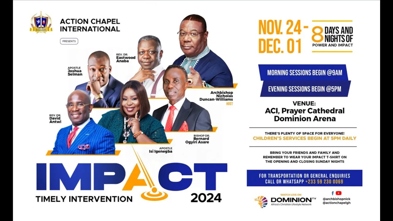 GET READY FOR IMPACT 2024 - NOVERMBER 24 TO DECEMBER 1