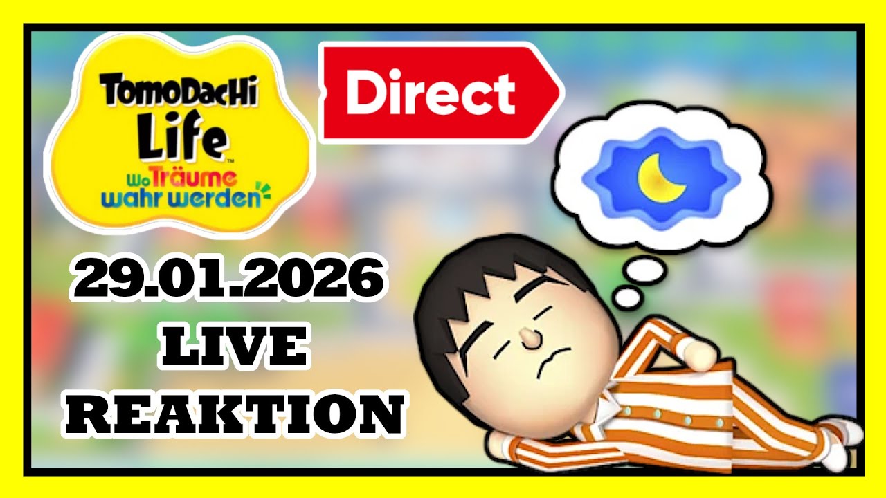 Tomodachi Life: Wo Träume wahr werden - Direct [29.01.2026] | LIVE REAKTION