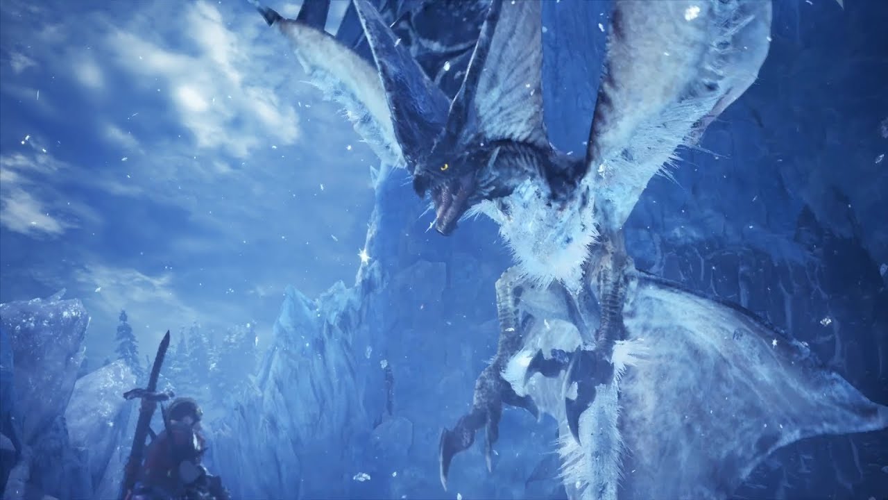 Monster Hunter World: Iceborne - Shrieking Legiana Boss Fight (Solo / Longsword)