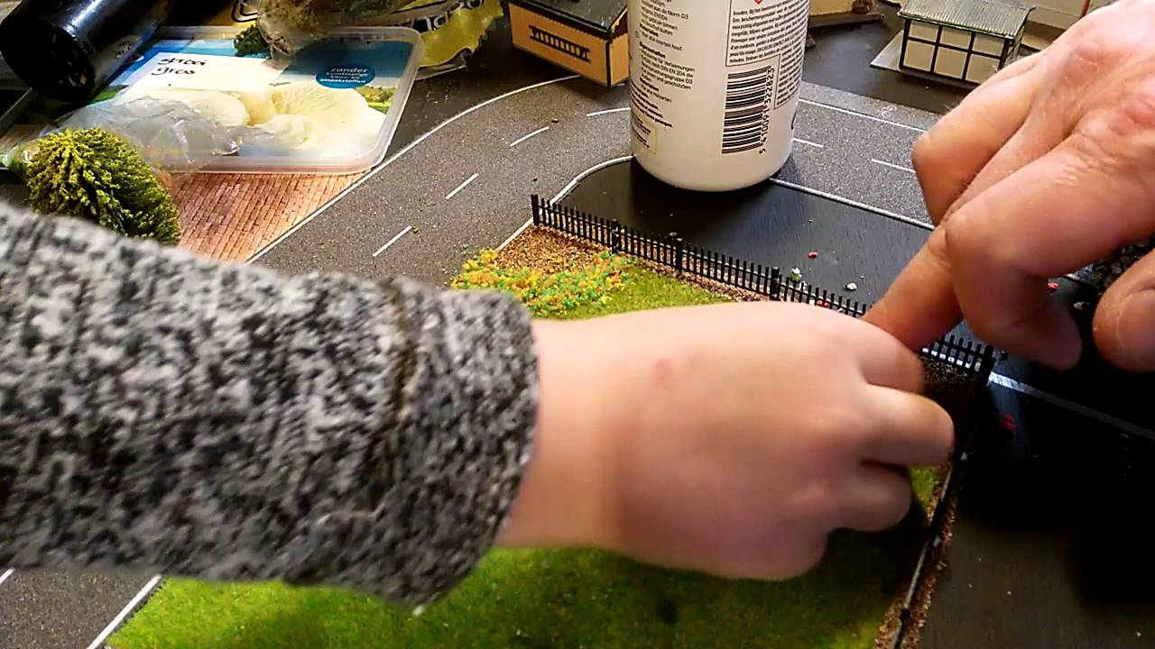 Tuin maken modelbouw in H0 deel 1