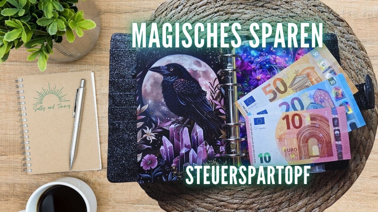 Magischer Sparbinder | Sparspiele & Challenges für meinen Steuerspartopf