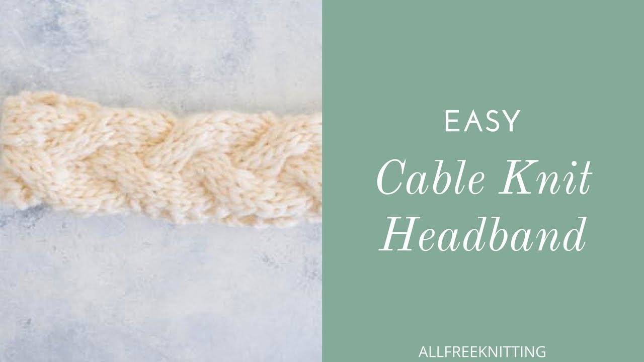 Cable Knit Headband