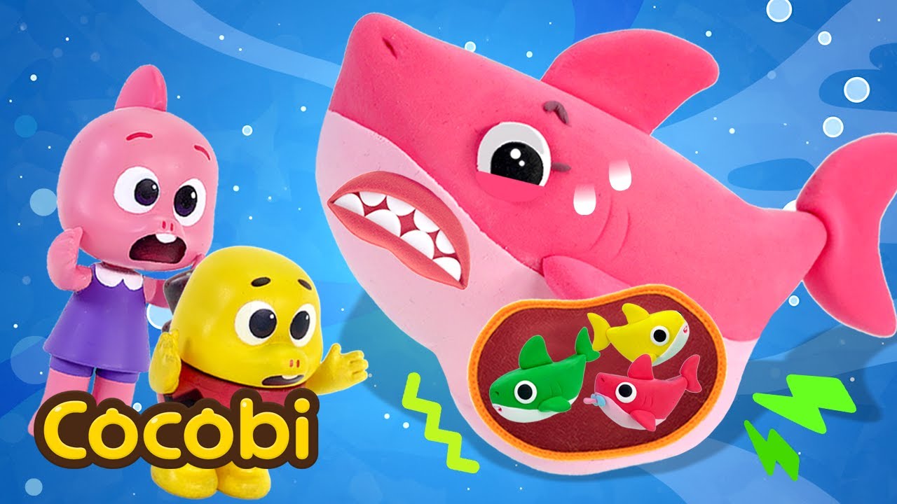 Apa yang Ada di Perut Ibu Hiu?🦈👶 Lagu Anak | Kids Songs | Cocobi