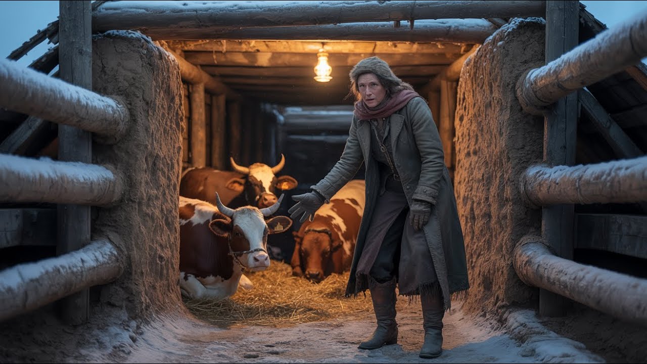 Neighbors Laughed When The Widow Dug a Tunnel to Her Barn — Until It Saved Her Herd in -60°F
