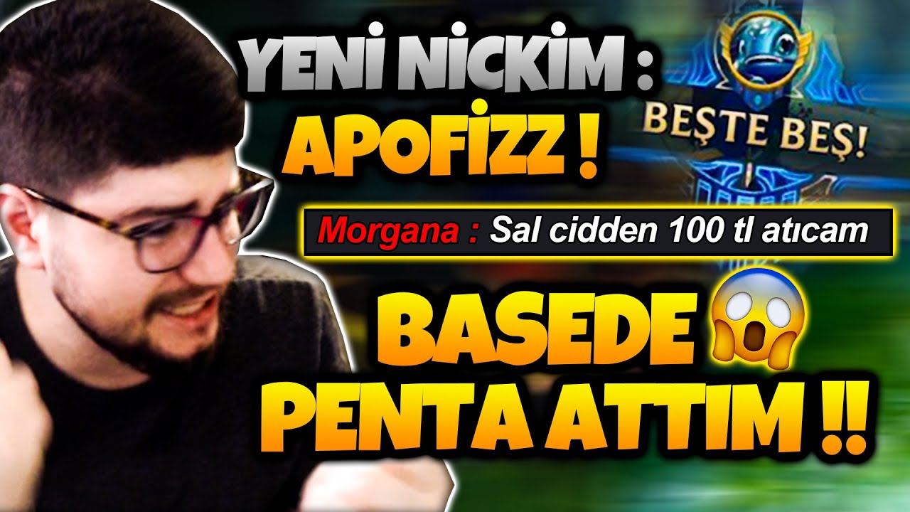 YENİ NİCKİM: APOFİZZ !! | BASEDE PENTA ATTIM !!! | Apophis