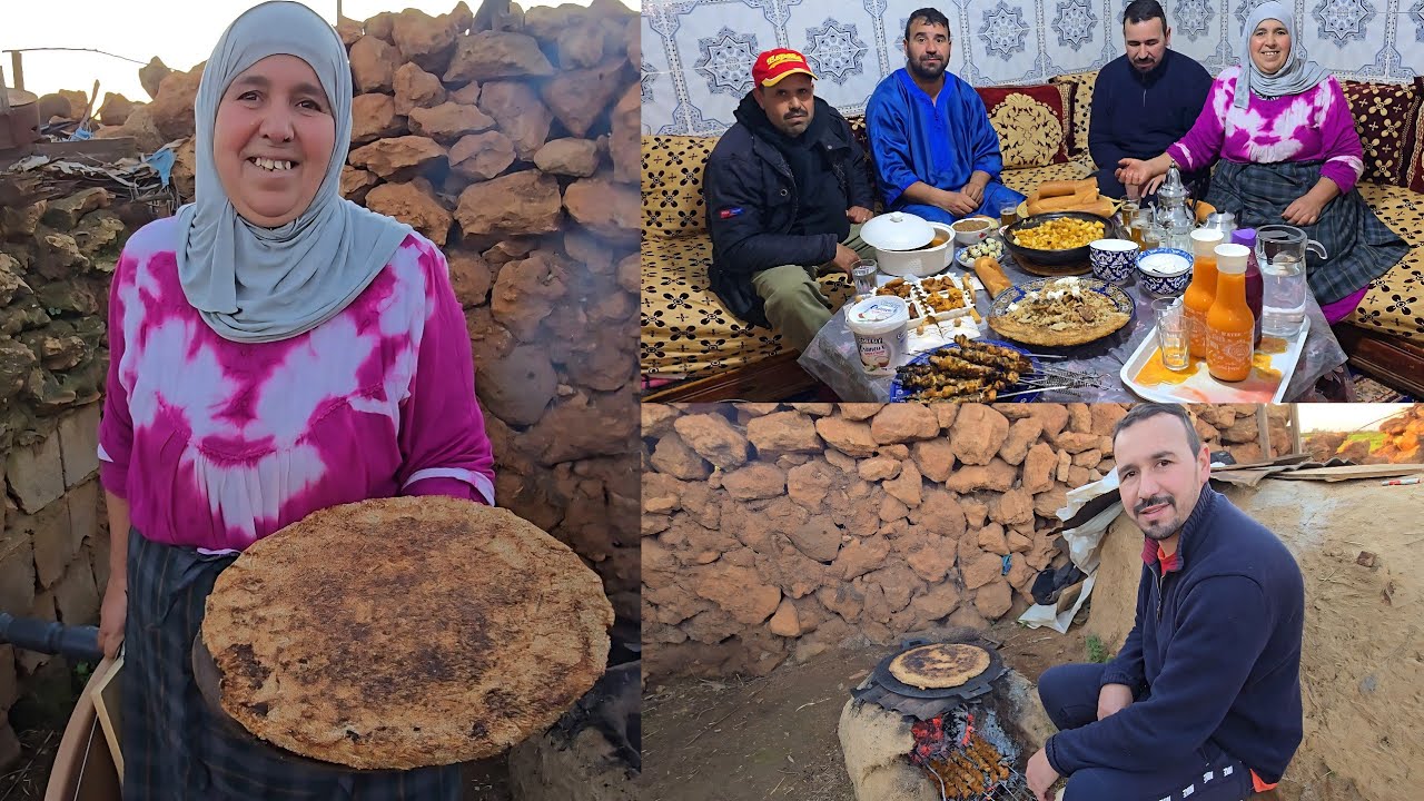 الفطور الخامس فرمضان🌙مي مليكة جاتكم بفطور ناس زمان🤯وجدات اروع حرشة مذاقها خطير🤤
