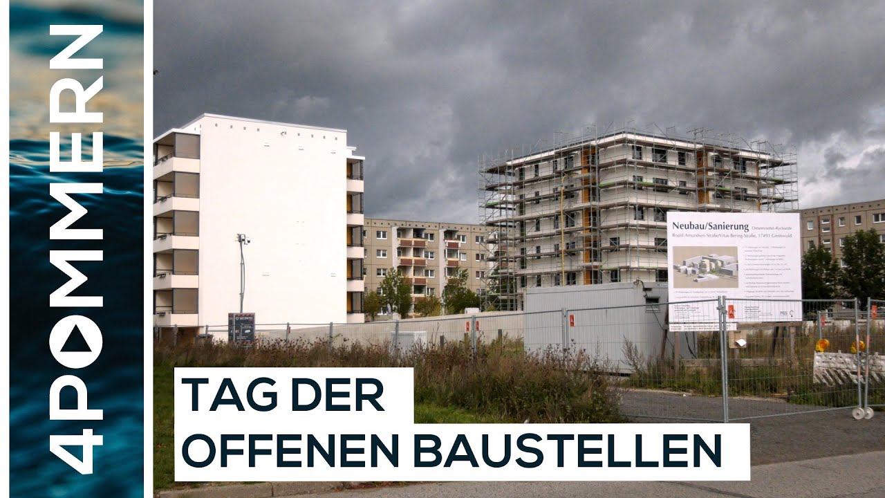 Greifswald baut Zukunft erlebbar - Tag der offenen Baustellen | Greifswald TV