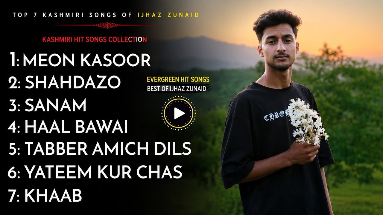 Top 7 Kashmiri Sad Songs || Bhat Zubair || Back to Back Hit Songs of Bhat Zubair ||
