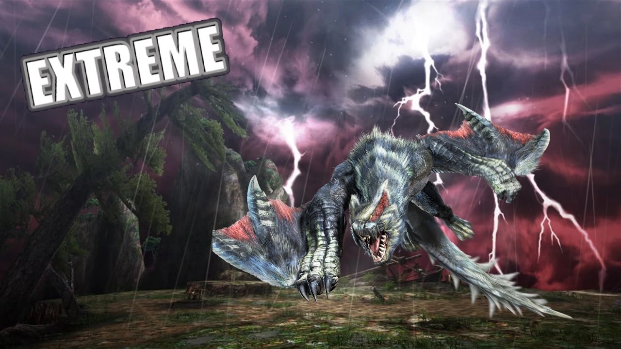 Monster Hunter XX: HR 100 Extreme Silverwind Nargacuga