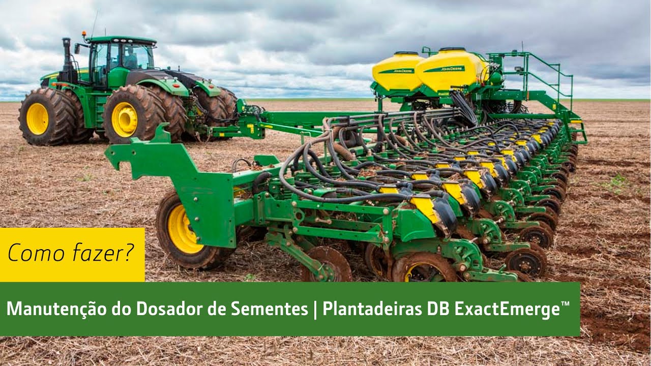 Manutenção do Dosador de Sementes p/ Plantadeiras DB ExactEmerge™