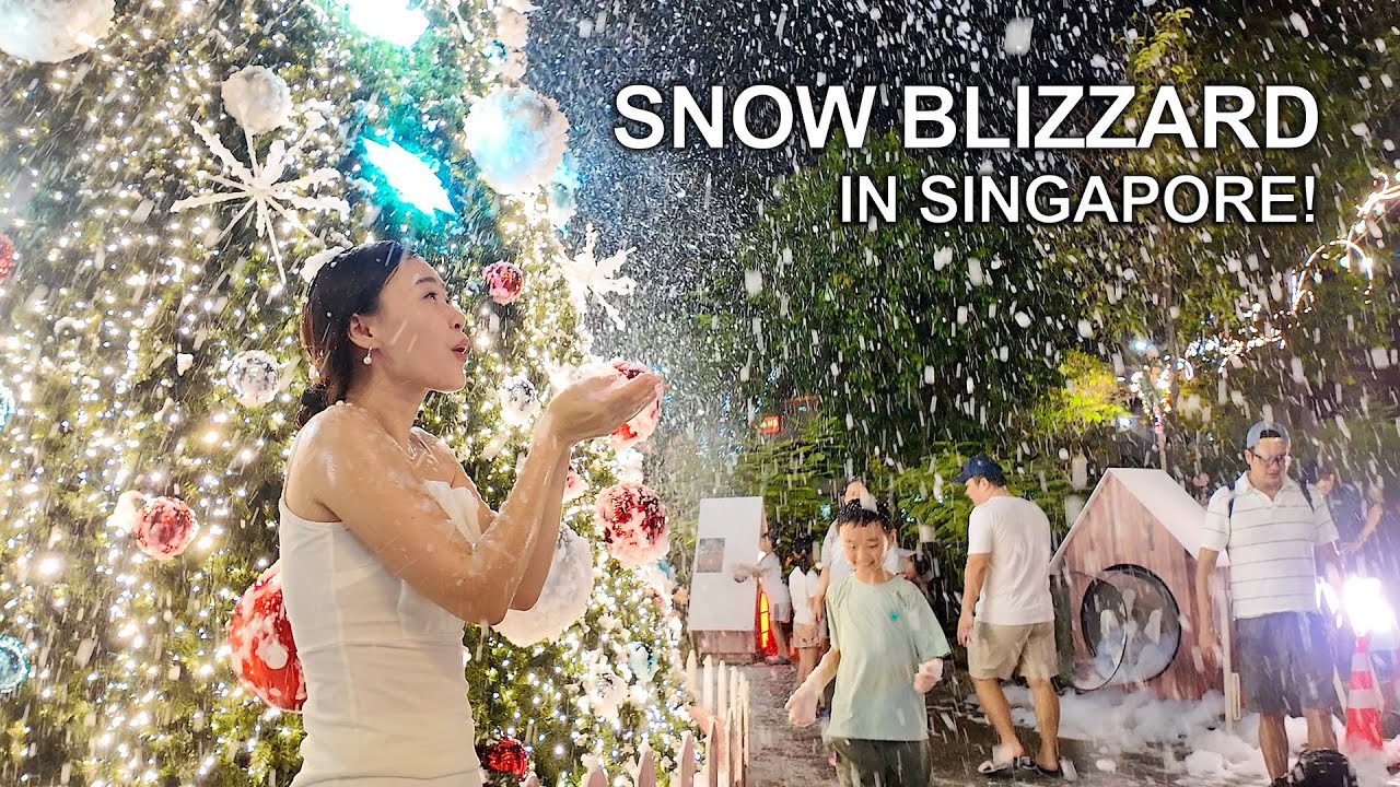 ❄️ Snow Splendour at Tanglin Mall | Singapore Christmas 2025 #christmas2025