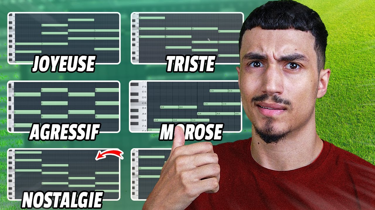 10 PROGRESSION D'ACCORDS POUR 10 ÉMOTIONS DIFFÉRENTES - TUTO MÉLODIES DÉBUTANTS COMPLET FL 25
