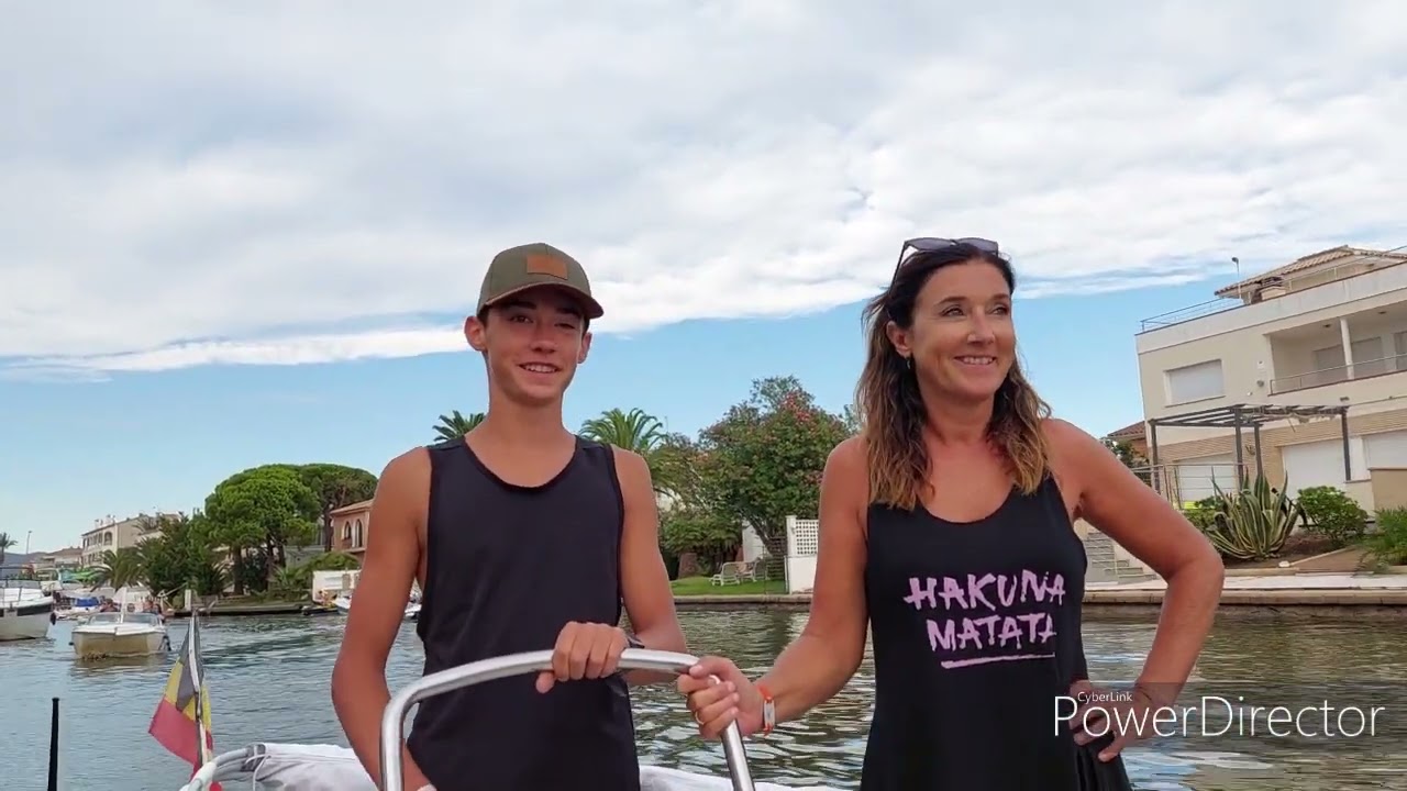 Cynthia Peuskens - Empuriabrava 2022 - Sortie en mer