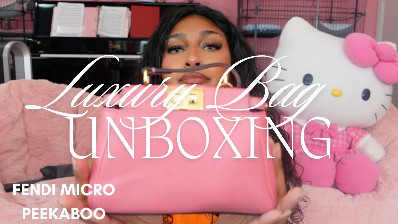 FENDI Micro Peekaboo Unboxing + What Fits/Mod Shots!