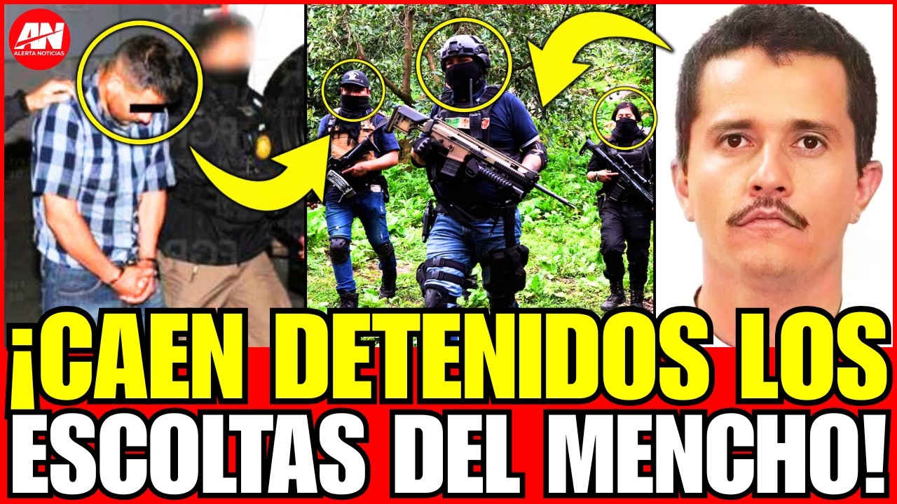 ¡CAEN LOS ESCOLTAS DE 