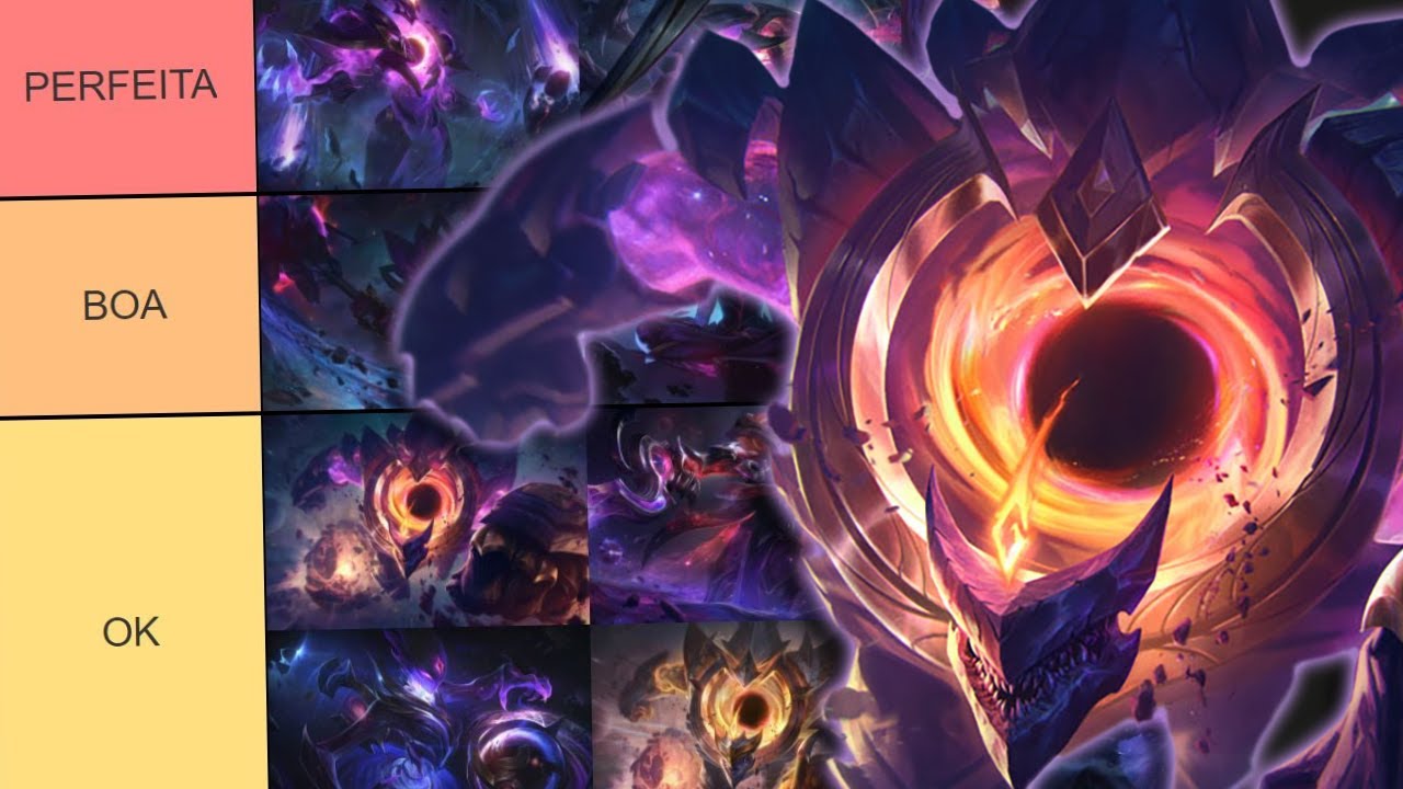 TIER LIST OFICIAL DA LINHA ESTRELA NEGRA (MUITO ROXO)