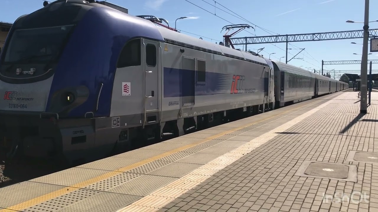 EU160-064 z IC 3806 Zefir relacji Przemyśl Główny-Słupsk