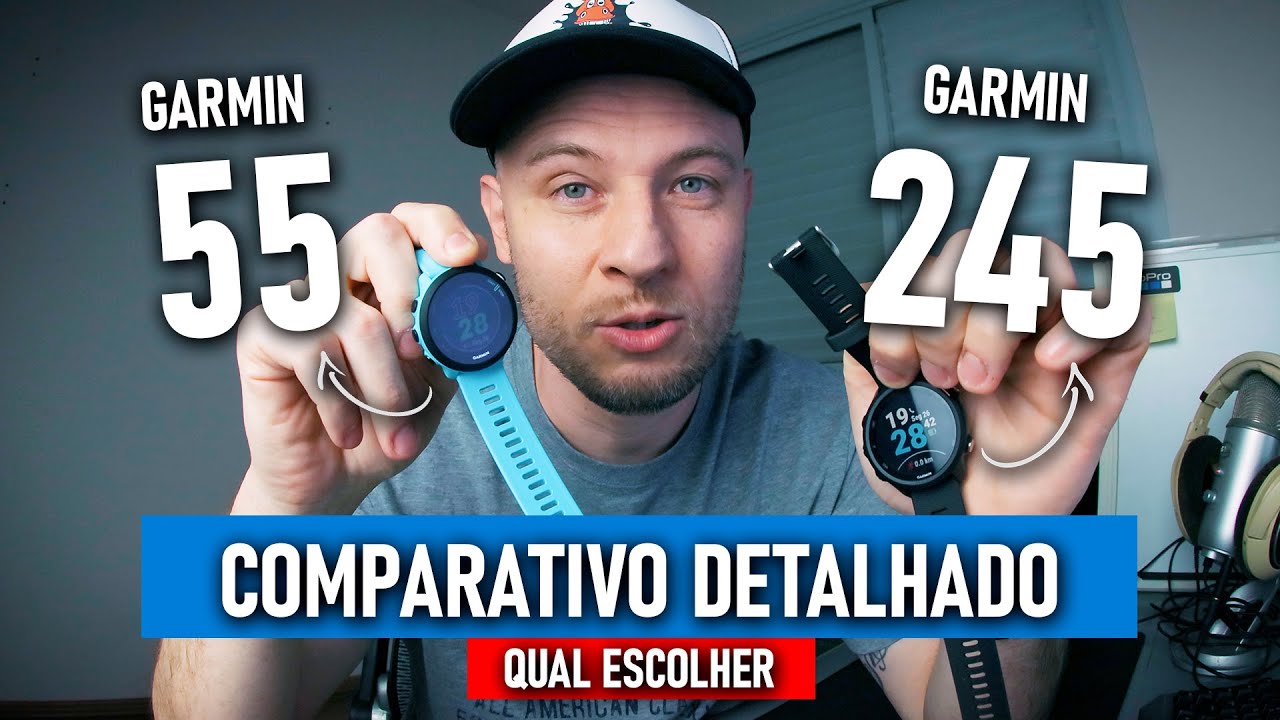 💥 Garmin 55 X Garmin 245 💥 - Comparativo Detalhado e Qual Escolher