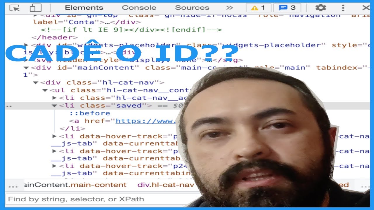 Sem ID?? Busque elementos usando XPath e CSS Selector!!