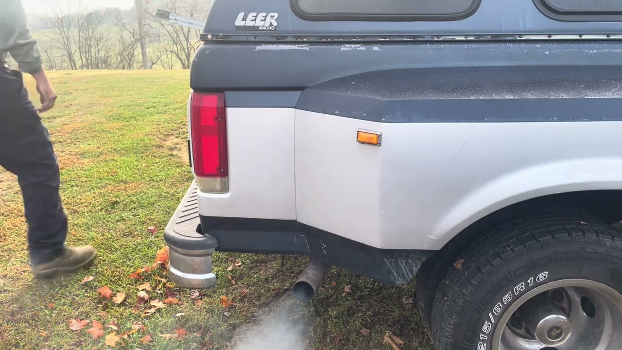 Ford 460 Single Magniflow Exhaust Cold Start