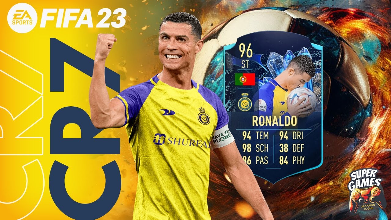 Cristiano Ronaldo FIFA23 ultimate team Card 96 Goals #fifa23ultimateteam #cristianoronaldo #alnassr