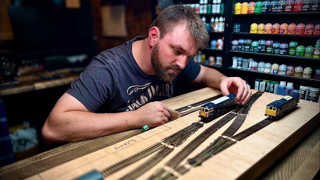Building A Shunting Layout | Track Laying | Ep5
